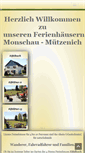 Mobile Screenshot of ferienhaus-eifelbach.de